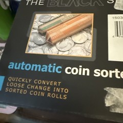 Automatic Coin Sorter The Black Series 4-Barrel Black Works