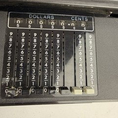 Vintage Addressograph Farrington Manual Credit Card Imprinter Data Recorder