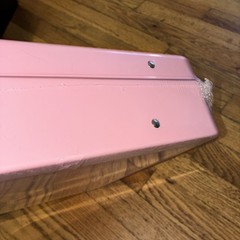 Pink Cash Drawer Safe with 2 keys