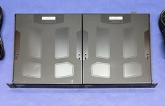 Lot of 2 QSC SPA2-60 2-Channel 60W Power Amplifier- SPA2-60 w/Rack Mount