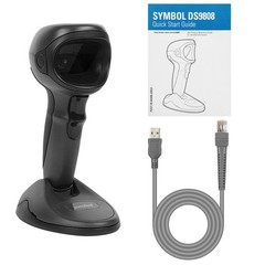 Zebra Symbol DS9808-SR00007NNWR 1D 2D Imager Barcode Scanner with USB Cable