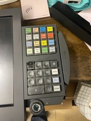 IIBM 4820-51G IBM/ SurePoint 15″ Touch Display LCD pos 84y2839 + CC Terminal