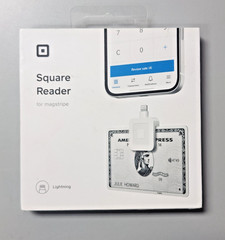 Square Reader A-SKU-0523 for Magstripe Lightning Connector Fast FREE S&H!!