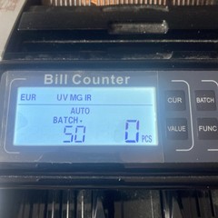 Aneken Money Counter Machine Model AL-1000 barely used