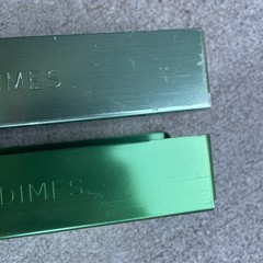 Lot Of 2 $100 Dimes Aluminum Coin Trays MMF & Abbott Coin Counter