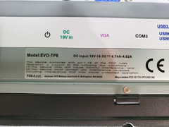 POS-X EVO TP6 15″ Touchscreen POS Terminal Head Pentium 4GB 120GB SSD UNTESTED