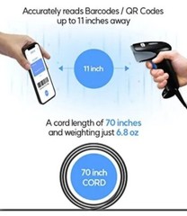 MQ150 – QR Code Reader – QR Code Scanner – 2D Mobile Payment – Handheld – NIB