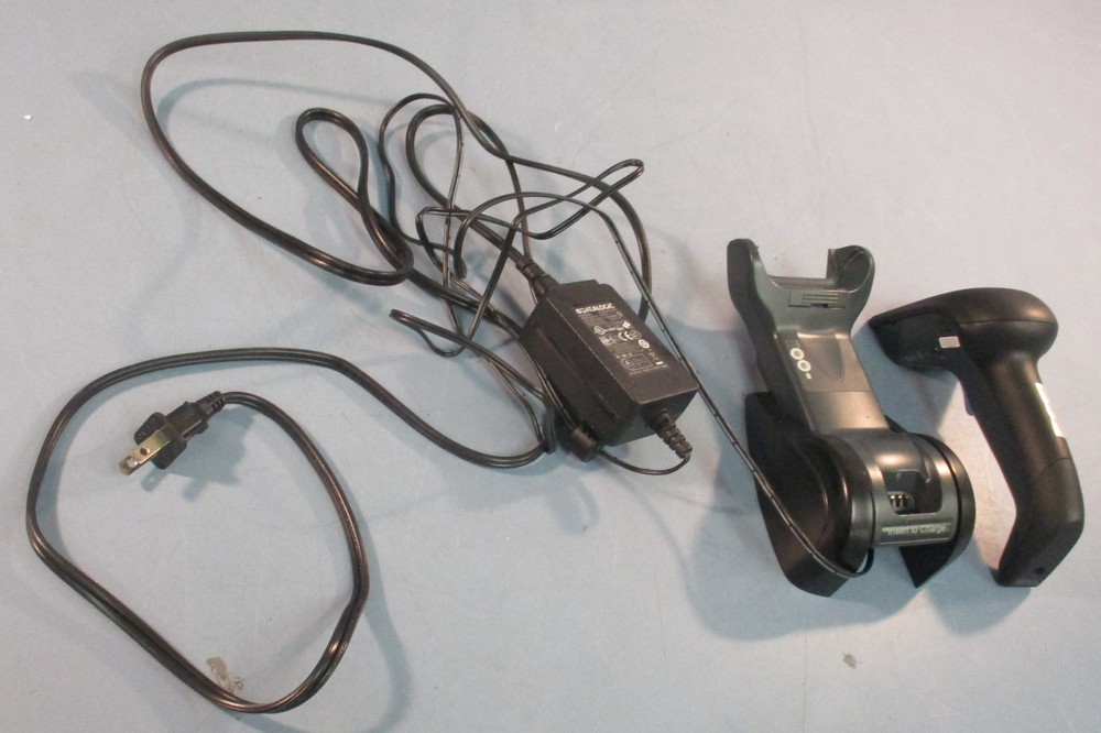 Datalogic Gryphon GBT4100-BK Bluetooth Barcode Scanner W/ Charging Stand