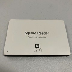 Square Credit Card Reader White Chip for iPhone iPad and Android