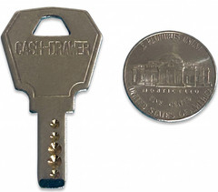 M-S Cash Drawer Replacement Key Dimple-108 For EP-125 EP-127 NCR Infor