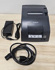 EPSON TM-U220B Receipt POS Printer Refurbished With Power supply.