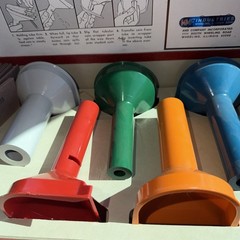 MMF Industries Color-Coded Coin Counting Tubes for Pennies – Quarters New In Box
