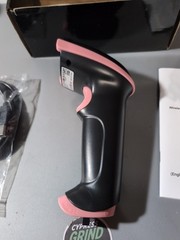 1D Barcode Scanner Wireless USB Wired Handheld Reader Pink Tera 5100