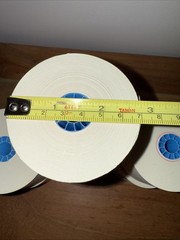 Lot of 7 Vintage Adding Machine Paper Rolls 2.25″ Wide Calculator Register Tape