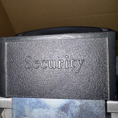 Vintage Security Imprinter Corp Credit Card Printer Slider Countertop Machine