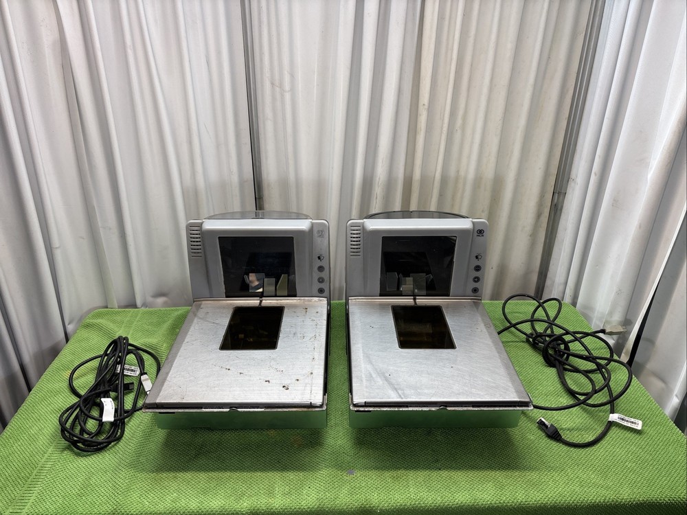 2 NCR RealScan 7878-2001 Scanner Scale, Full Size (RS232/LBS) w/RS232 Cable Inc