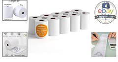 1/4″ Thermal Paper Tape 85′ Receipt Rolls 10 Count