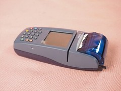 VeriFone Nurit 8020 Wireless Terminal GPRS Credit Debit Card Reader UNTESTED