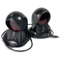 Lot of 2 Honeywell Metrologic Orbit MS7120 Laser USB Hands Free Barcode Scanner