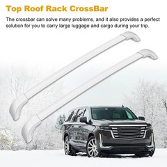 2Pcs Roof Rack Crossbars Cargo Carrier 2014-2019 Max Load Up to 165 LBS