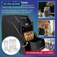 Nadex 36SN Automatic Coin Sorter and Wrapper