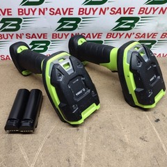 Lot of 2- Zebra DS3678-ER2F003VZWW Cordless Scanners w/Bttrs – No Charger – USED