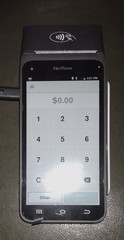 Verifone Model T650P Credit Card Terminal POS Device