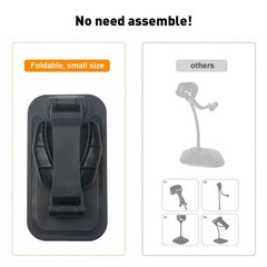 Universal Barcode Scanner Stand Foldable Angle Height Adjustable Holder