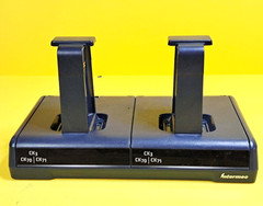 ⚡INTERMEC 1002UU02 FLEXDOCK DUAL-BAY FAST CHARGING DOCKING BASE W/ POWER ADAPTER