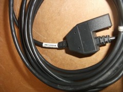 DATALOGIC 8-0737-11 CABLE ASSEMBLY 12′ RS-232 10 RJ MAGELLAN AUXILIARY PORT