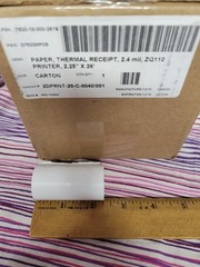 Thermal Receipt Paper 2.25″ X 26′ For Zebra ZQ110 Printer