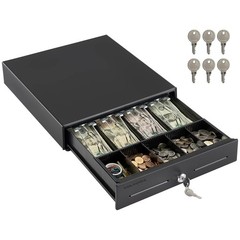 Small Business Cash Register Drawer with 4 Bill 5 Coin Slots