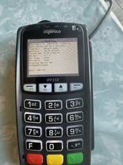 Ingenico iPP350 Credit Debit Card Reader With Power Cord Used