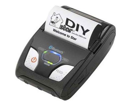 Star 2″ Printer, BT, USB, Tear bar, iOS, Android, Wins (w/ charger, USB Cable)
