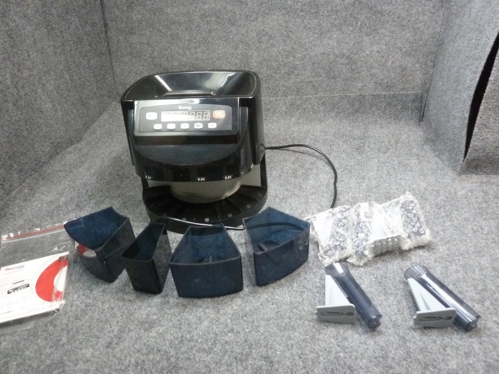 Cassida C200 Coin Sorter Digital Machine Commercial Money Change Automatic