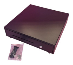 NEW POS Cash Drawer RJ11 5 Notes 8 Coins 46 x 14.5 x 46.5 cm Till Box with Keys
