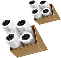 8 Rolls 24″ X 150′ 24-Inch X 150 Foot 20Lb Bond Paper 2″ Core | Ink Jet Bond Pap