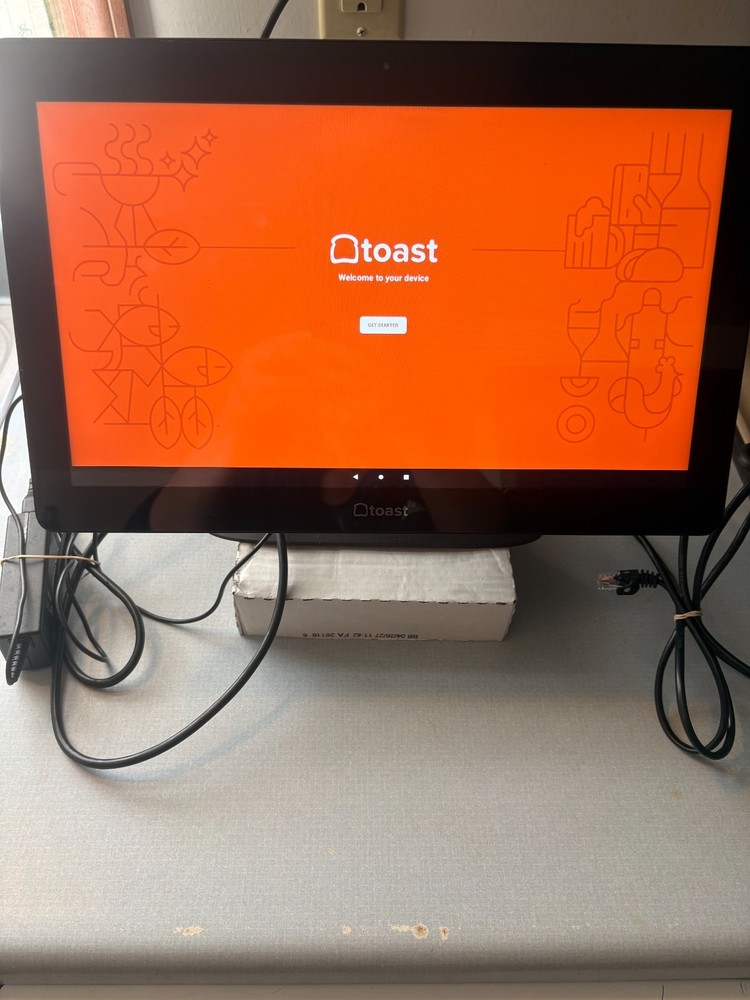 Toast Elo POS 15″ Kitchen Display Touch Screen Monitor With Cords/Factory Reset