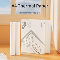 PeriPage 2Rolls A4 Thermal Paper Roll for 210x30mm Portable Thermal Printer MGVC