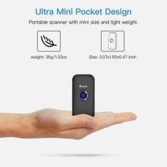 Eyoyo 10pcs/Set Portable 1D Bluetooth Barcode Scanner USB Image Scanning Reader