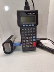 Percon PT 2000 Hand Held Data Terminal w/ Spectra Physics Sp400 Barcode Scanner
