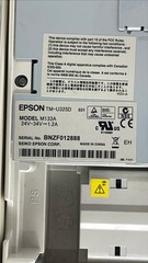 Epson TM-U325D M133A POS Dot Matrix Receipt Printers Lot Of 2