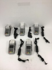 3x FIRST DATA FD130DUO Credit Card Terminal w/Printer, AC Adapter, FREE SHIPPING