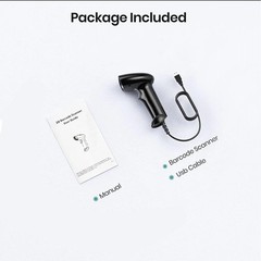 USB Wired 2D Barcode Scanner Handheld CCD 1D QR Bar Code Image Screen Scanner