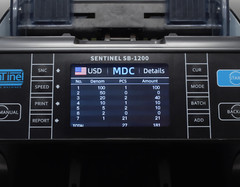 Sentinel SB-1200 Mixed-Denomination Bill Counter