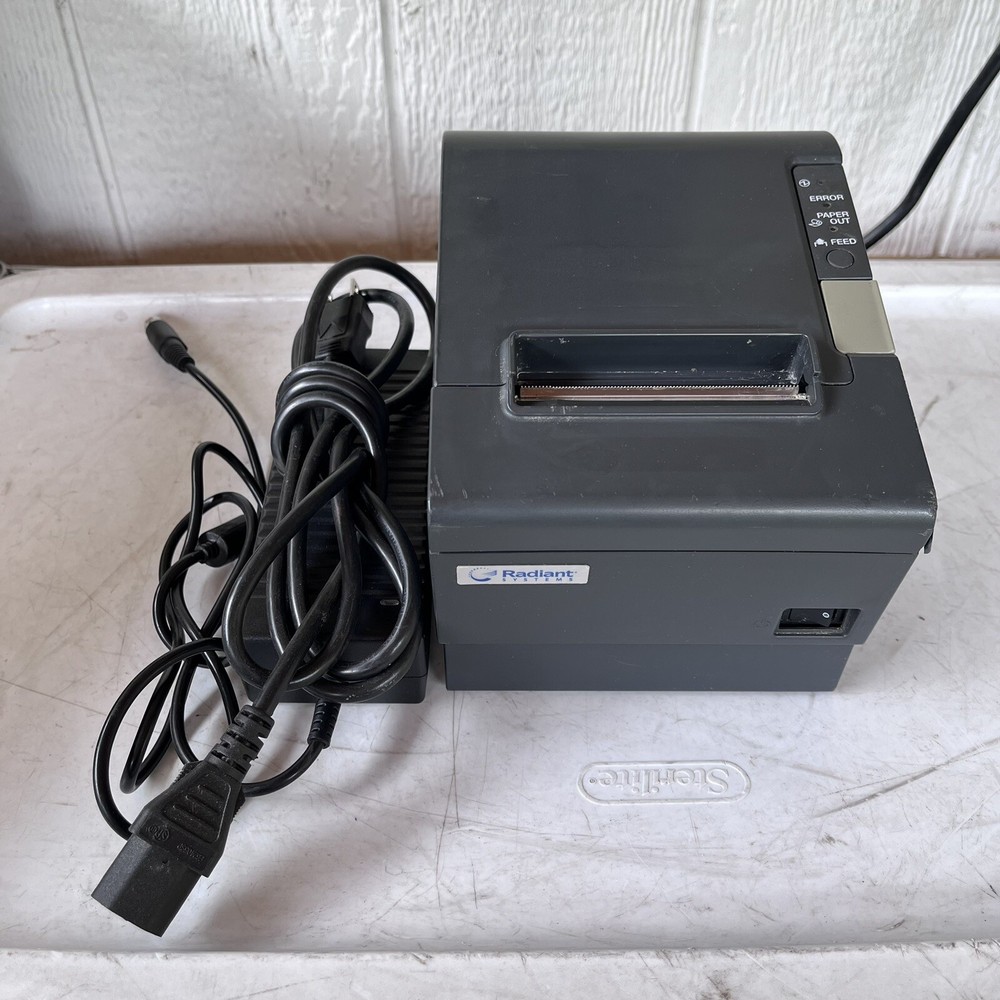 Epson TM-T88IV Model M129H Point Of Sale Receipt Printer Serial