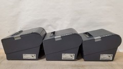 Lot of 3 Epson TM-T88IV M129H – POS Thermal Receipt Printer – Non USB