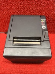 Used Epson Thermal POS Receipt Printer #M129C TM-88IIIP W/ Power Cable Good Cond