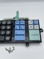 SHARP XE-A106 ELECTRONIC CASH REGISTER Keyboard Buttons Parts Replacement ONLY