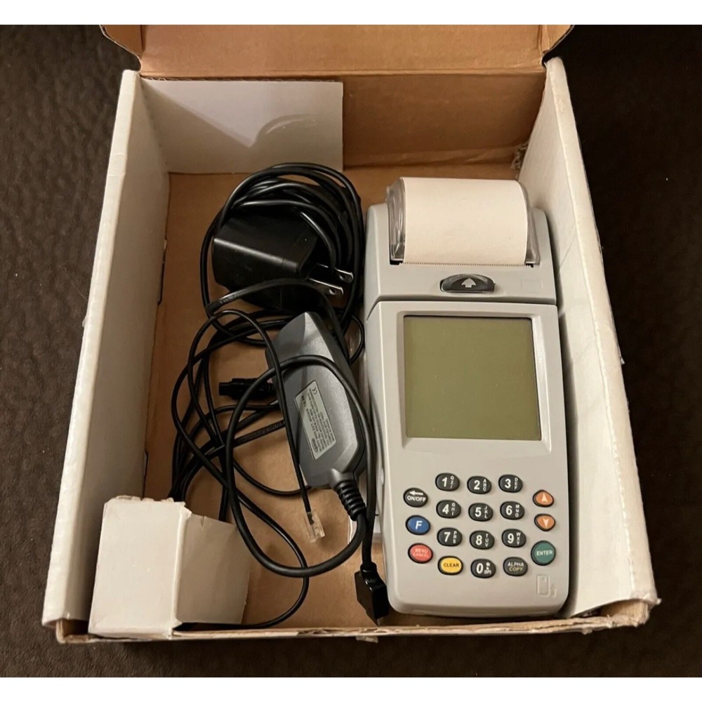 Lipman Nurit 8000 POS Credit Card Terminal Wireless Palmtop Solution Machine
